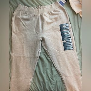 3X Gray Champion Sweatpants